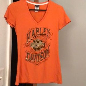 Women Harley Davidson t shirt
